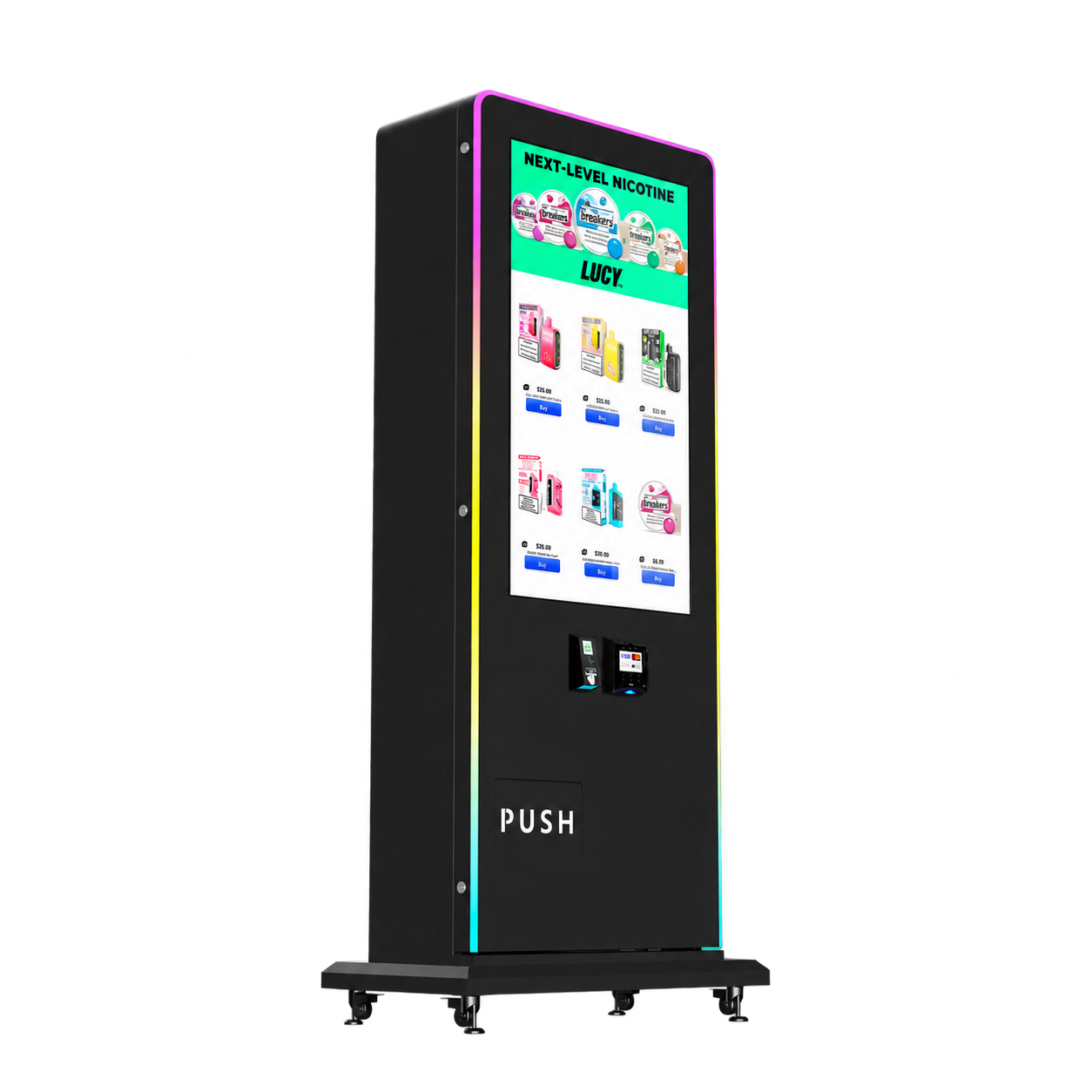 Slim Tower 2.0 nightlife vending machine